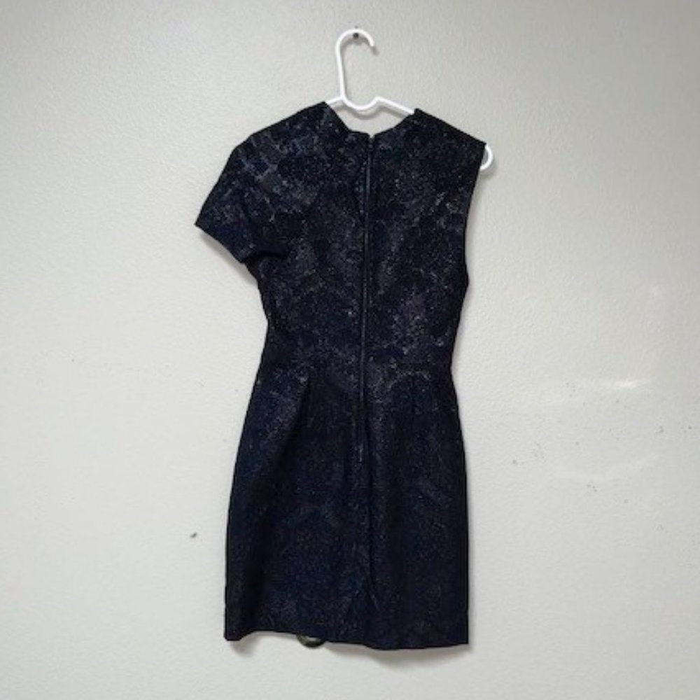 NWT ALICE + OLIVIA Black Glitzy Dress (2)